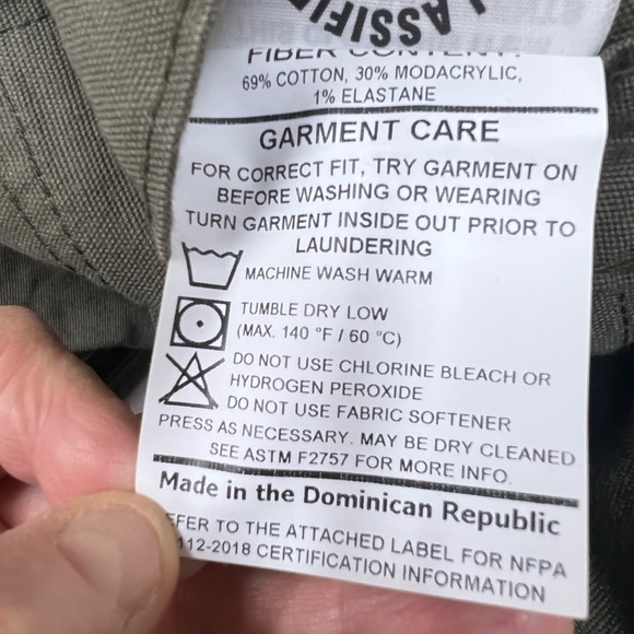 NWOT TECGEN PNTB1SD FR
Dungaree, Olive, Size 38x30 - Picture 13 of 14